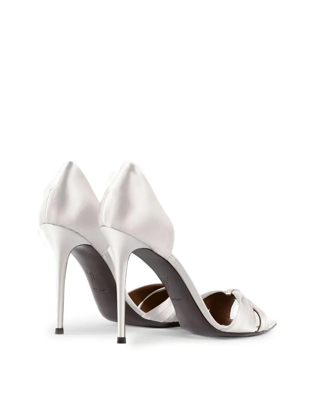 Giuseppe Zanotti White Lumière Sandals 105