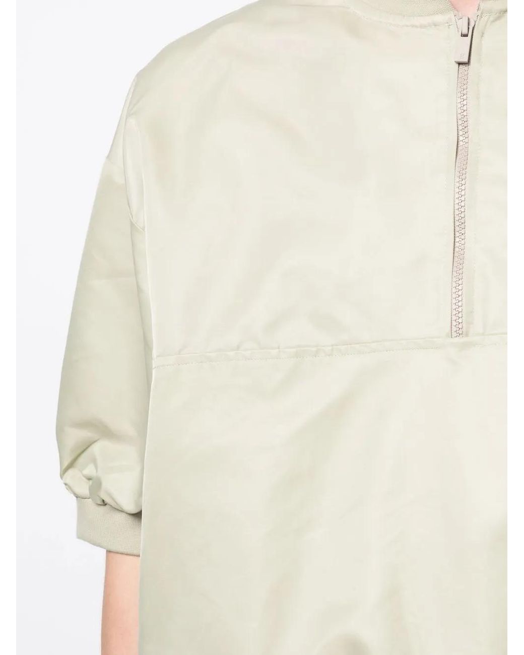 Fear Of God Natural Half-Zip Band-Collar Sweatshirt for men