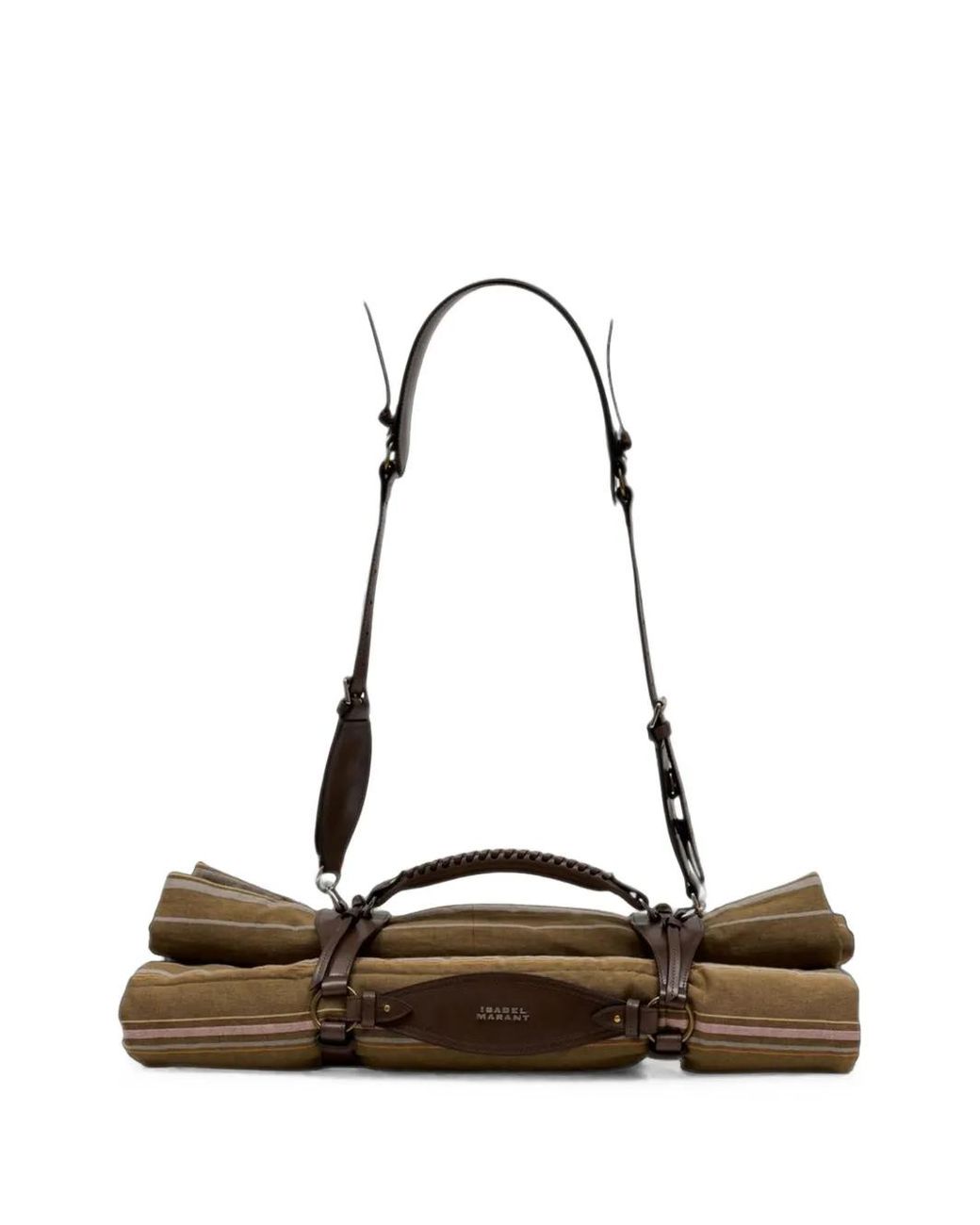 Isabel Marant Brown Harness Leather Tote Bag