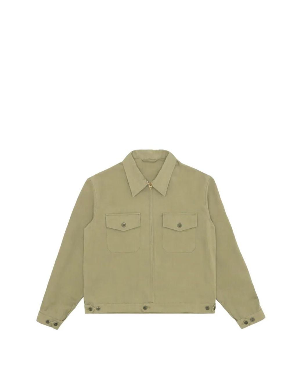 Fortela Green Albert Zip-Up Jacket for men