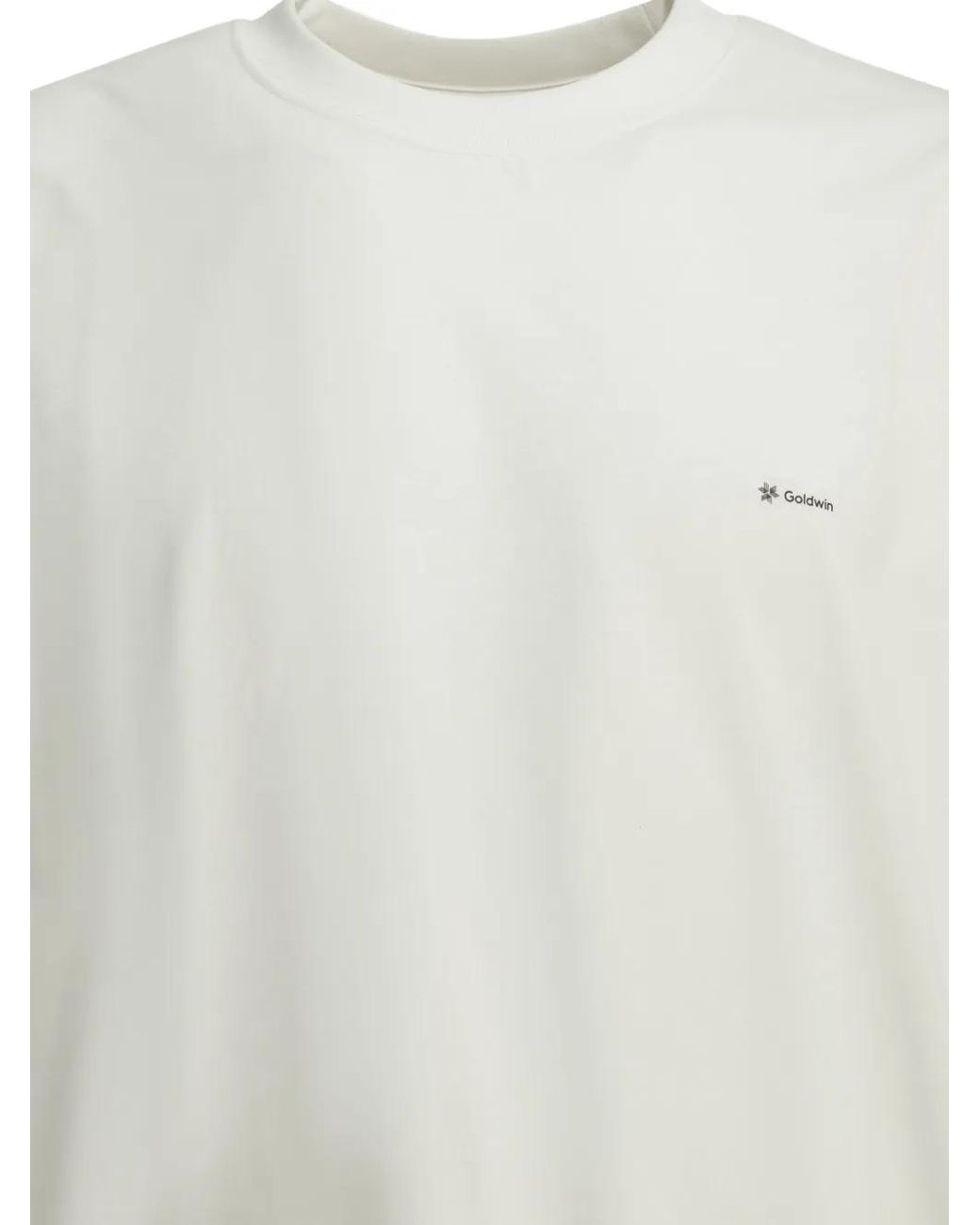 Camiseta Con Logo Estampado Goldwin de hombre de color White