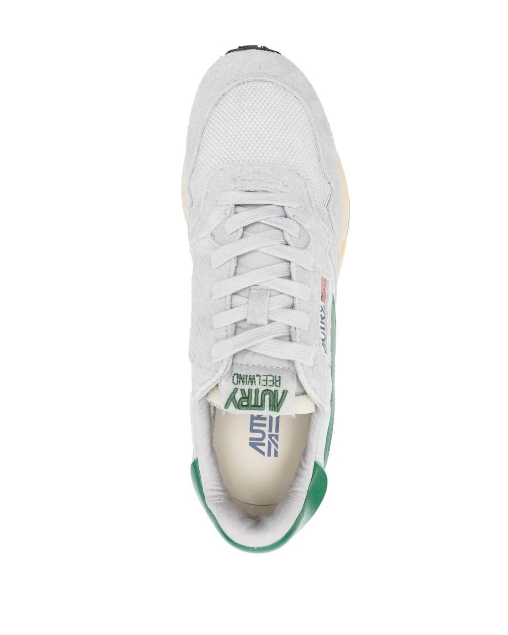 Autry White Low-Top Light Sneakers With Retro Accents for men