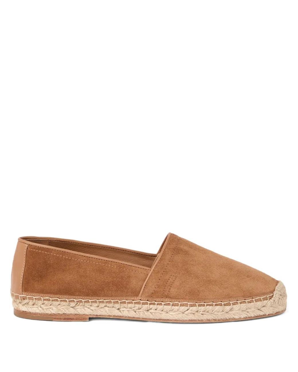 Brunello Cucinelli Brown Suede Espadrilles for men
