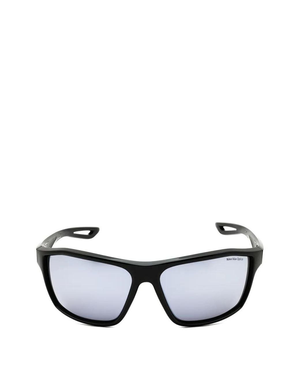 Nike Black Rectangle-Frame Sunglasses for men