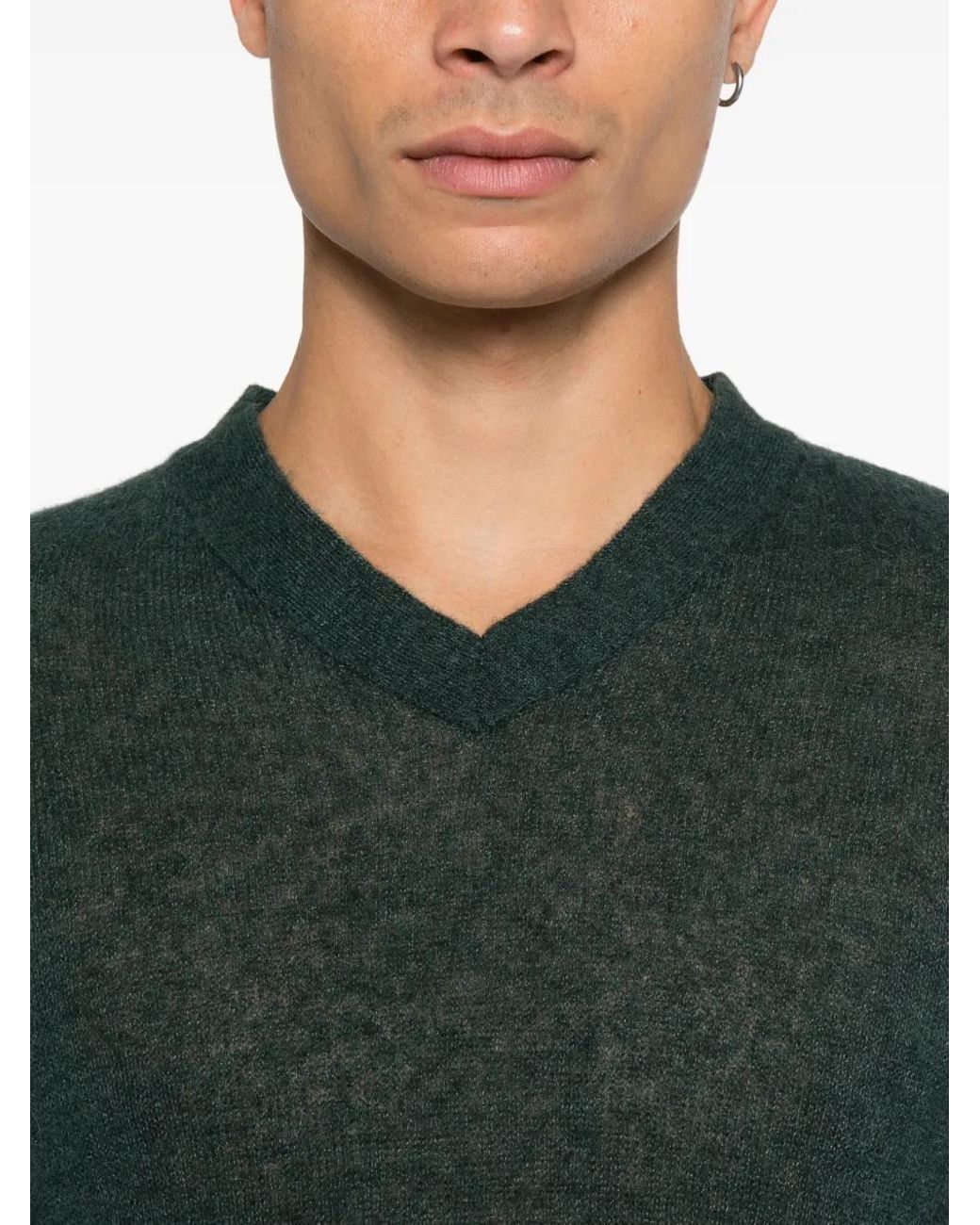 Rier Pullover Mit V-Ausschnitt in Green für Herren