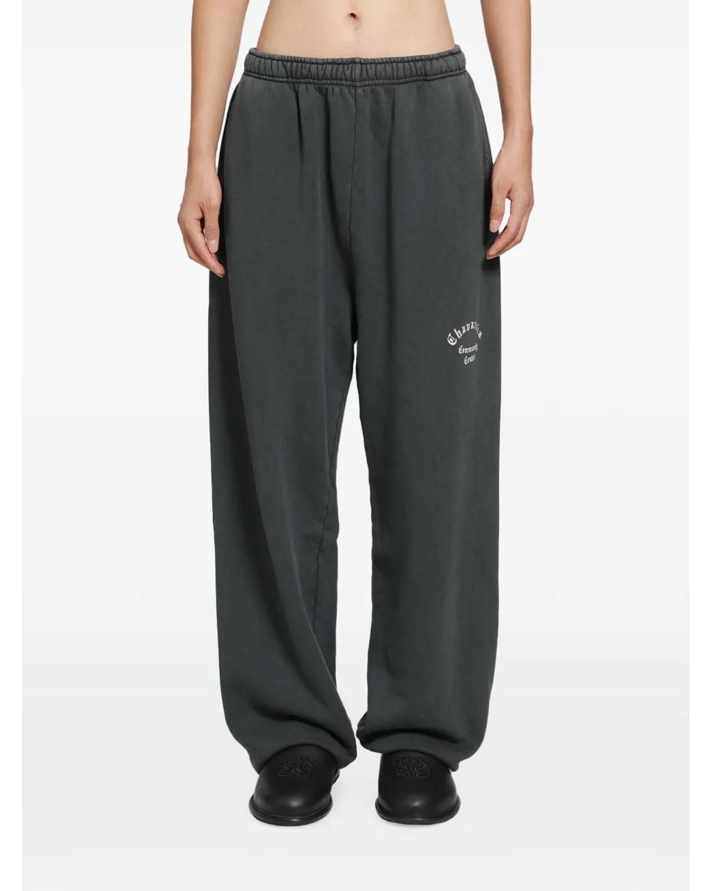 Willy Chavarria Black Pantalon De Jogging Community Centre Buffalo for men