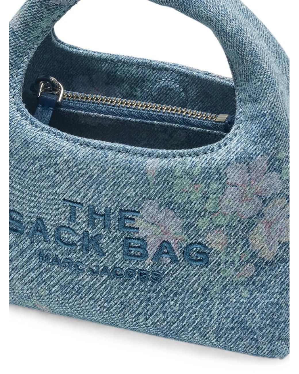 Marc Jacobs Blue Micro Crossbody Sack Bag