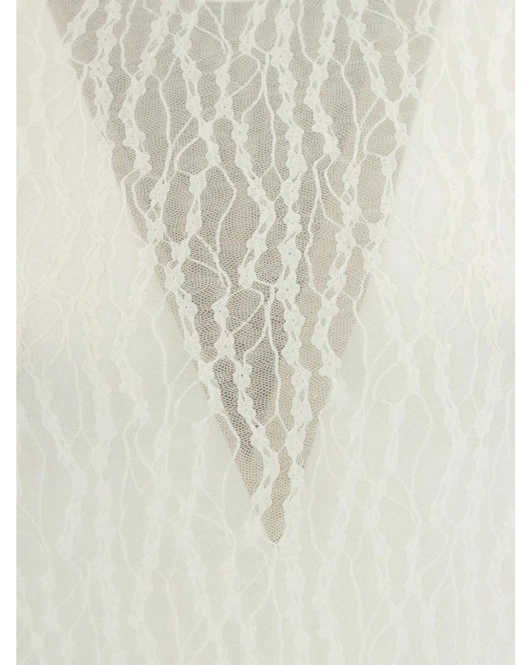 PHO® Firenze White Openwork Lace Top