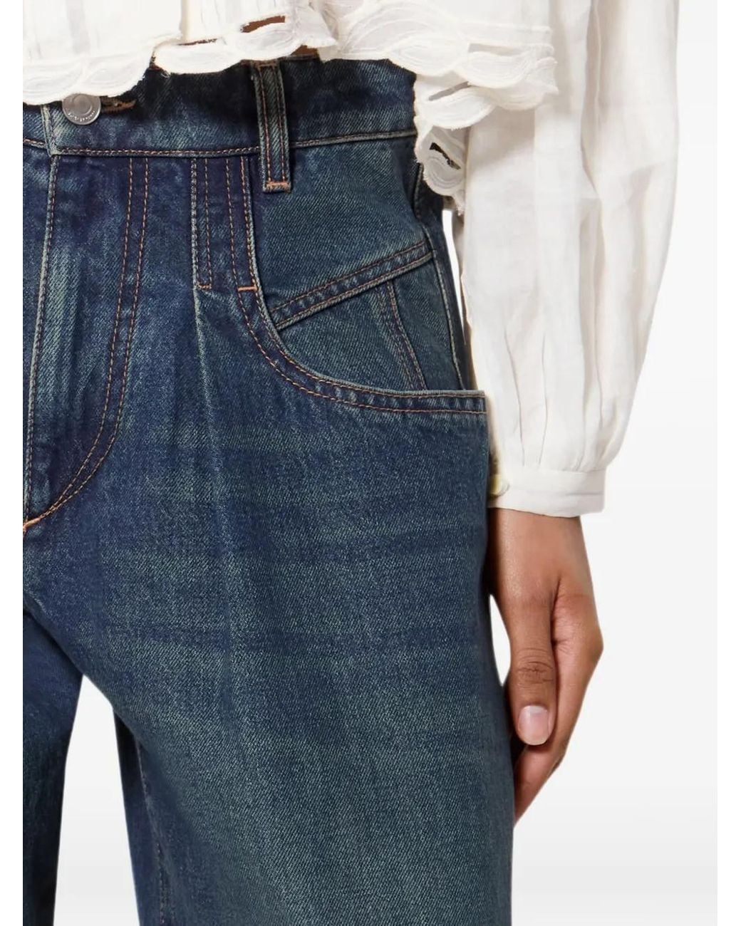 Isabel Marant Blue Lisha Pants