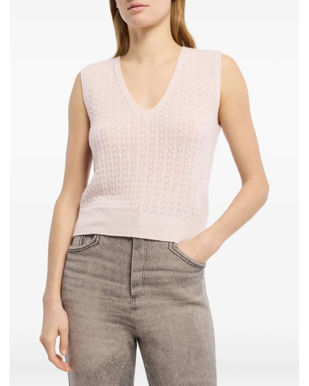 Top di Barrie in Pink