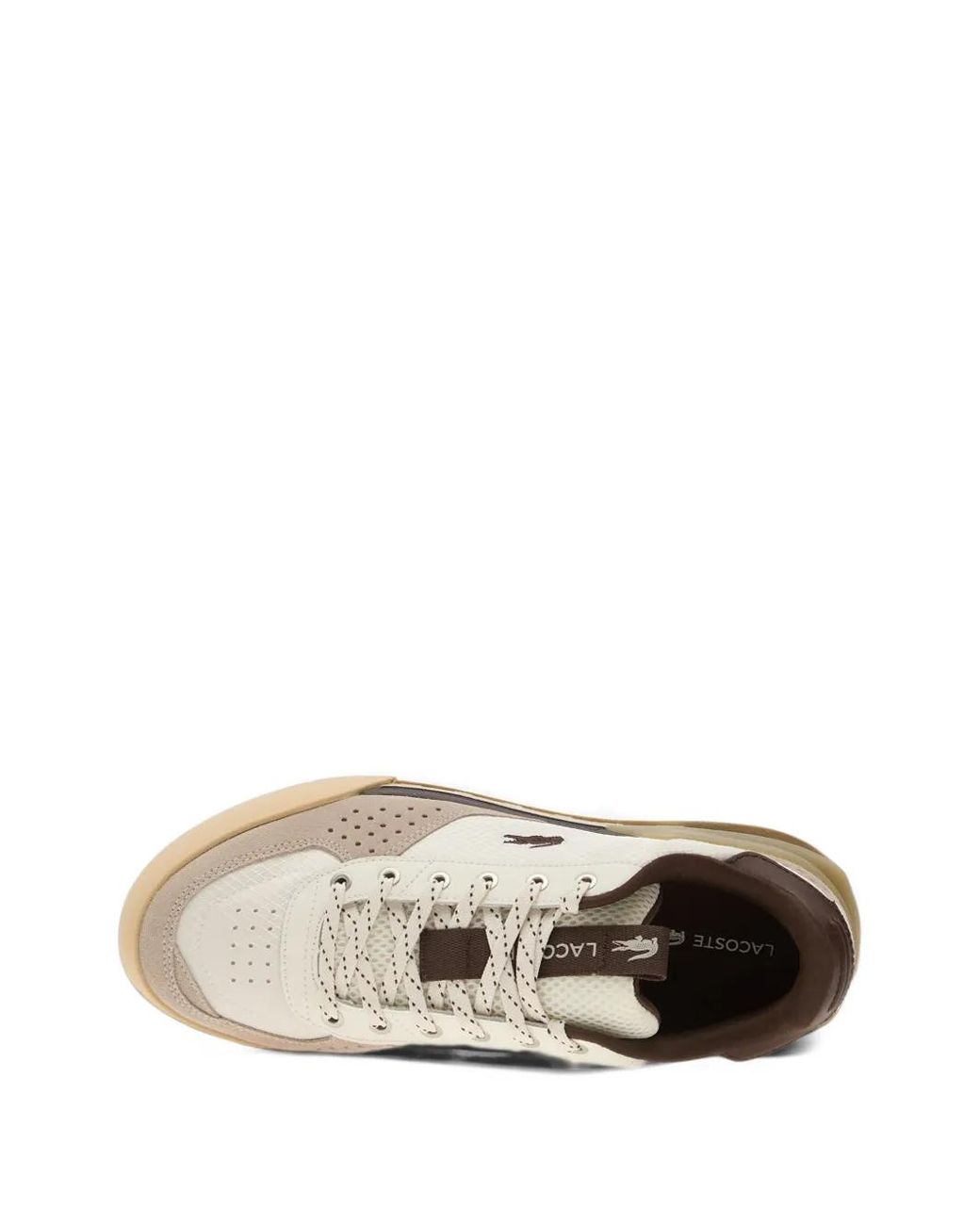 Lacoste White Slam Break Shoes for men