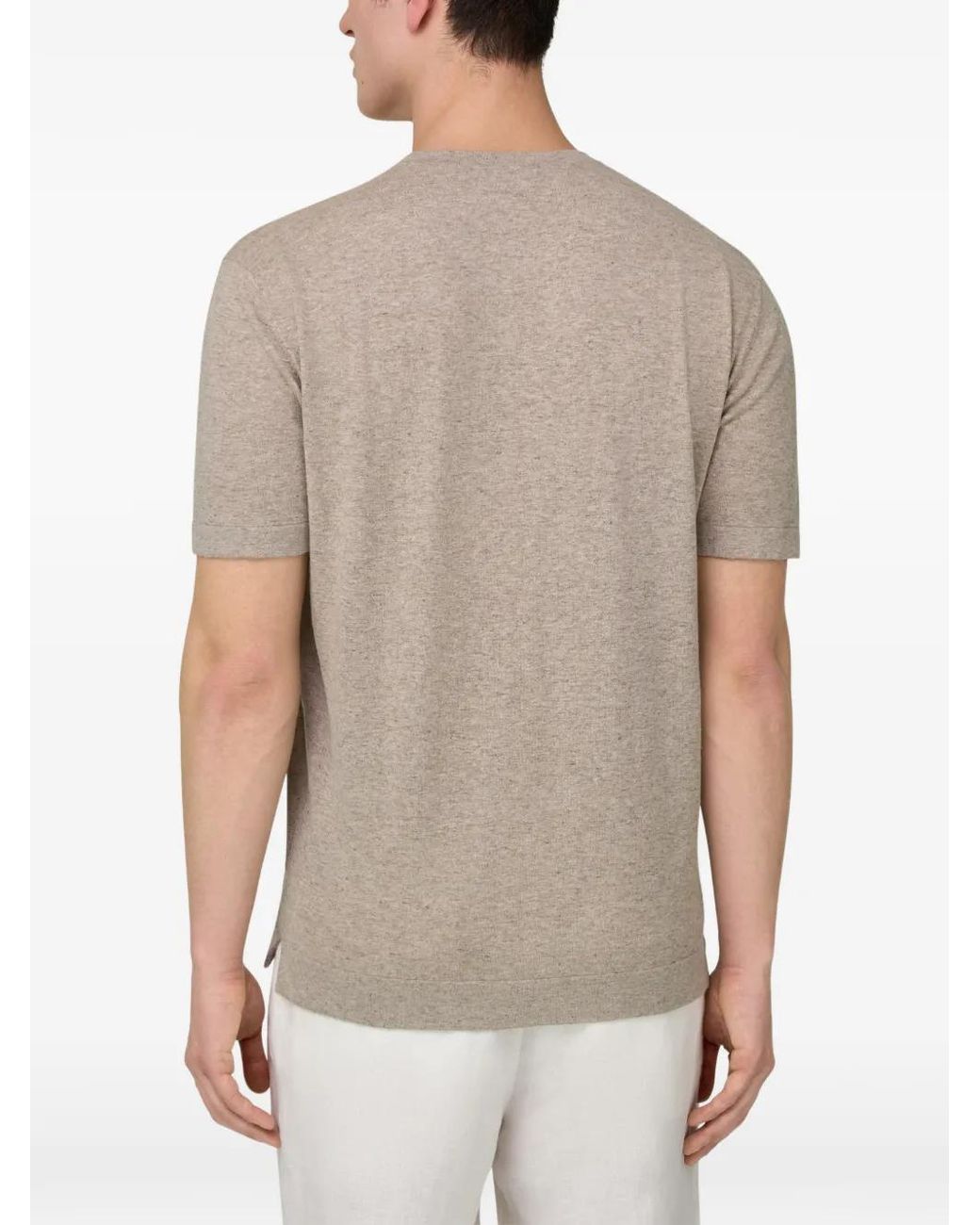 Boggi White Short-Sleeve T-Shirt for men