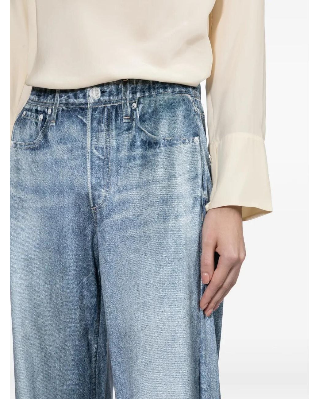 Rag & Bone Miramar Broek in het Blue