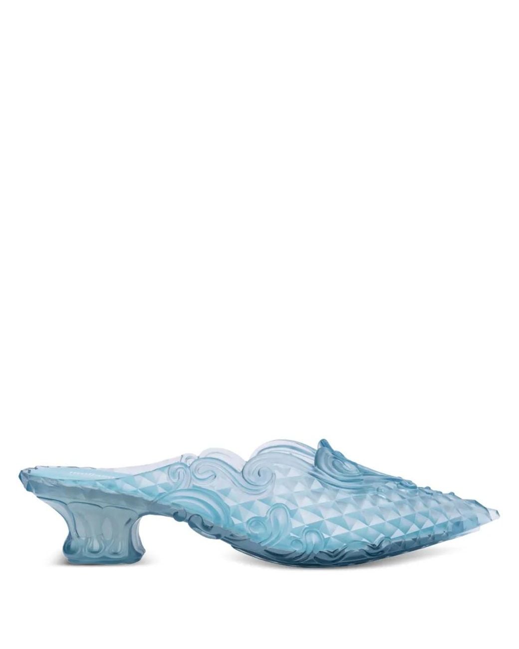 Y. Project X Melissa 40Mm Court Mules in Blue | Lyst UK