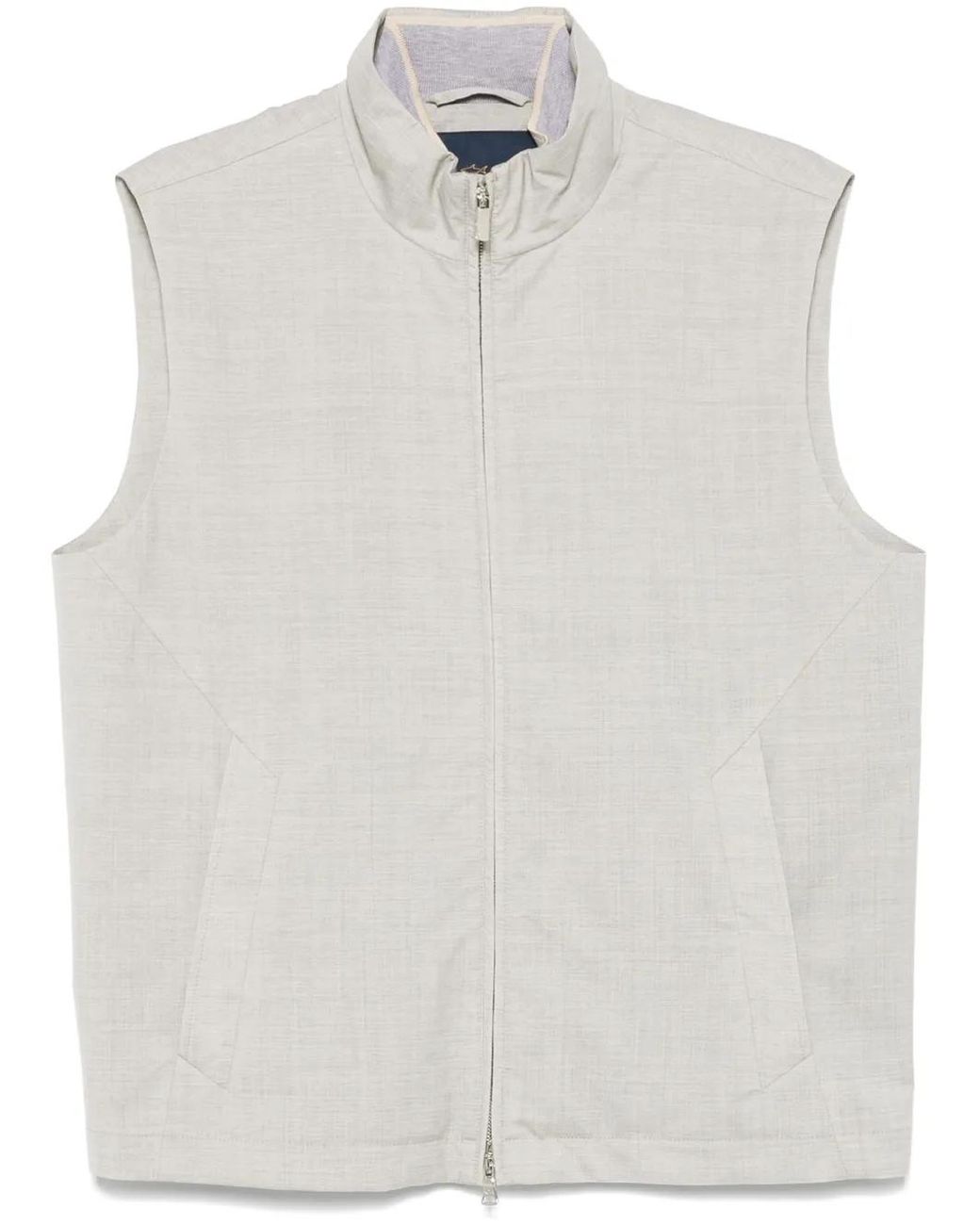 Paul & Shark White Light Full Lining Gilet for men