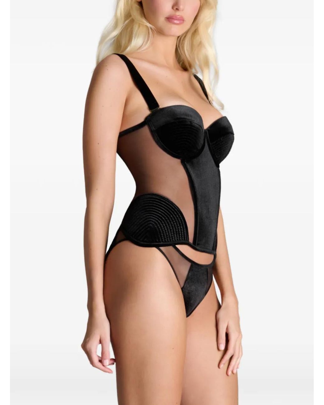 Maison Close Black X Scandale Rococo Corset