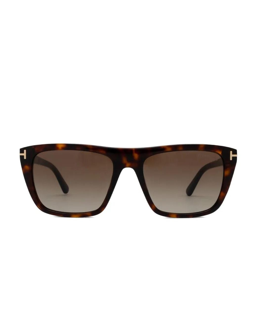 Tom Ford Brown Aslan Rectangle-Frame Sunglasses for men