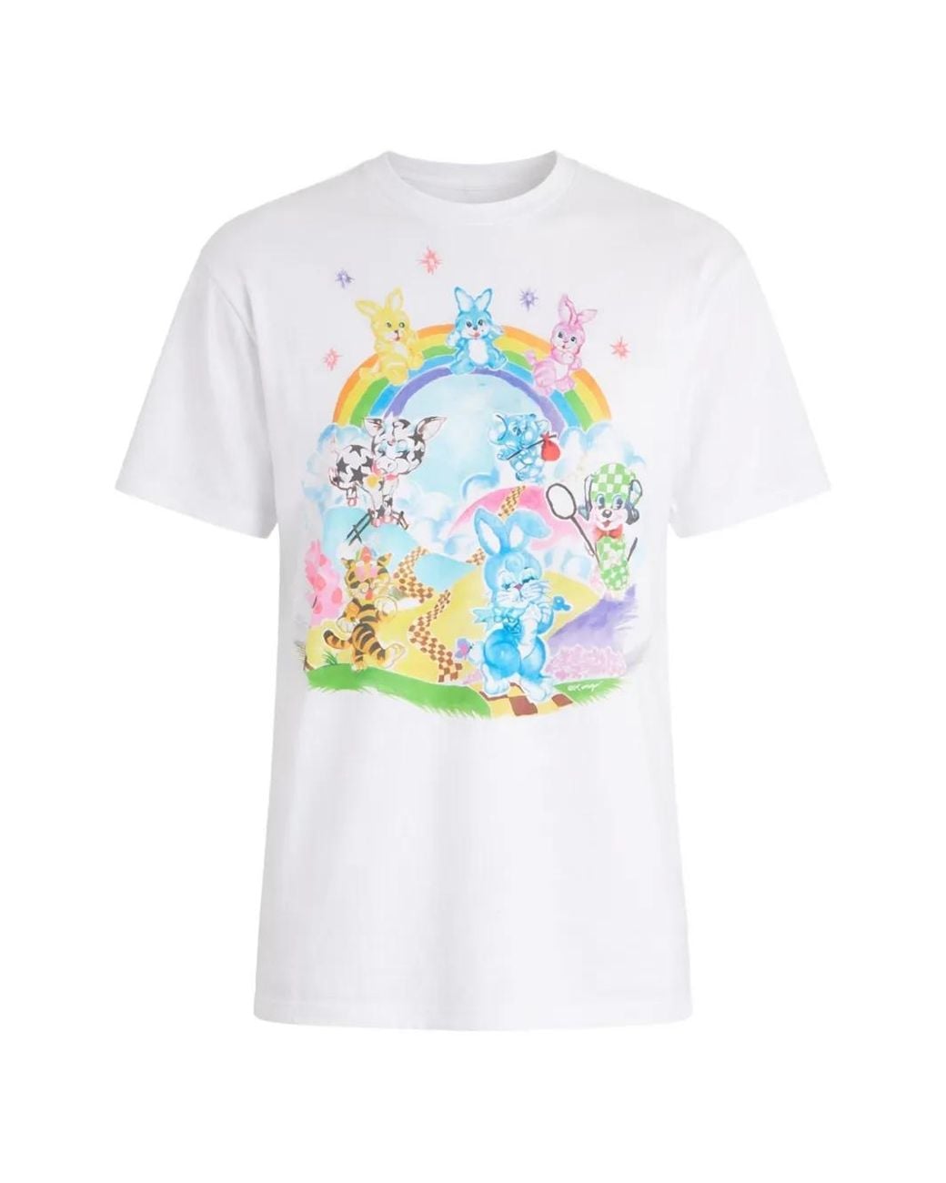 KENZO White Print T-Shirt for men