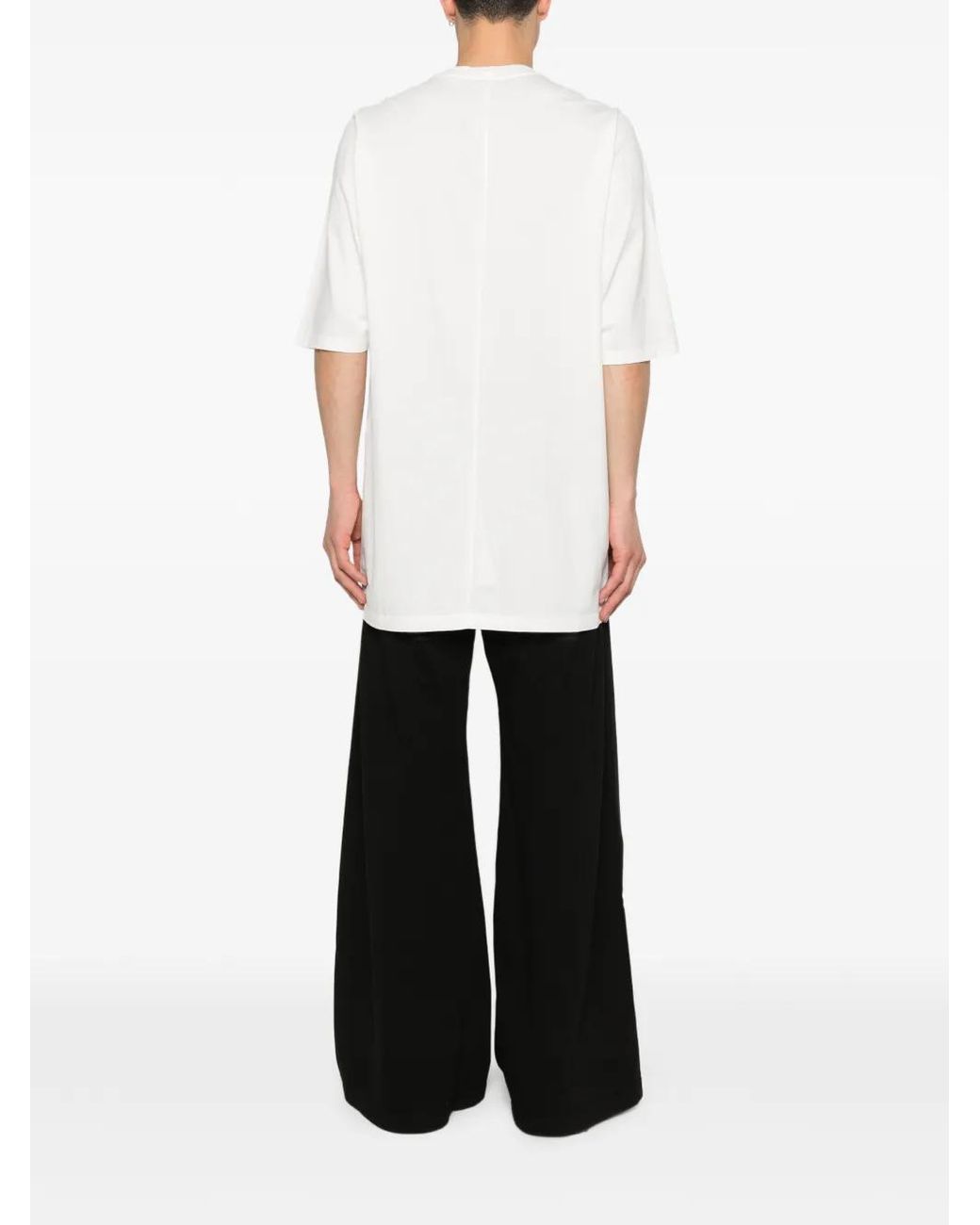 Rick Owens White Jumbo Ss T for men