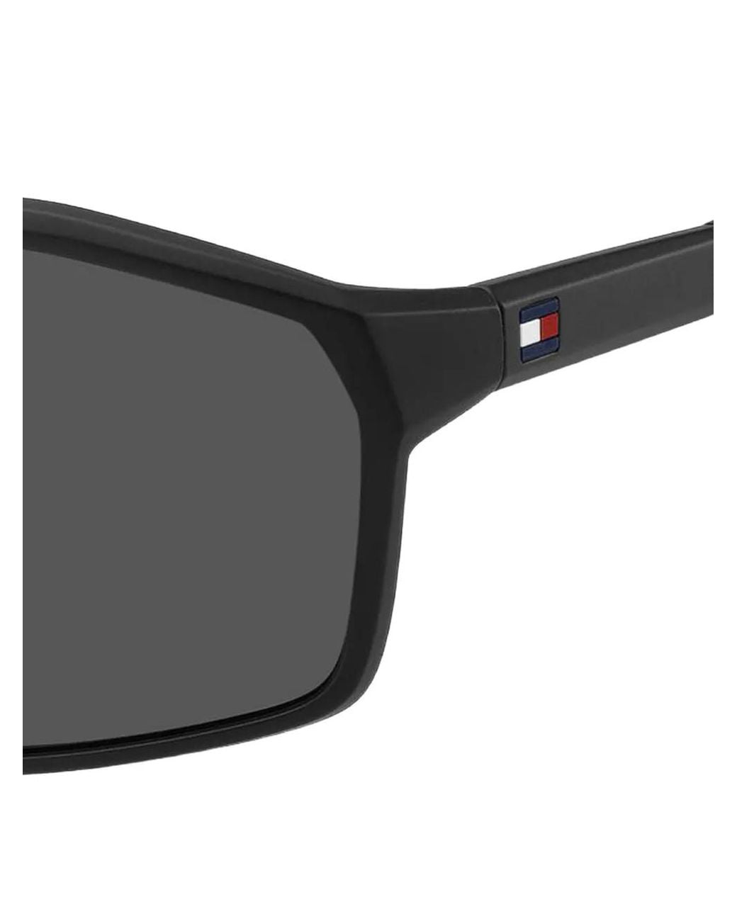 Tommy Hilfiger Black Ski-Mask-Inspired Sunglasses
