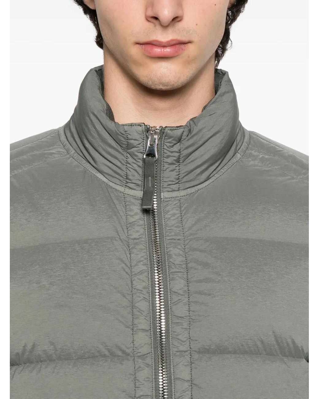 Stone Island Gray Jackets for men