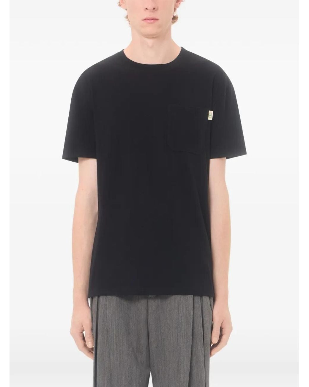 Valentino Garavani Cotton Jersey T-Shirt With Vlogo Signature Label in ...