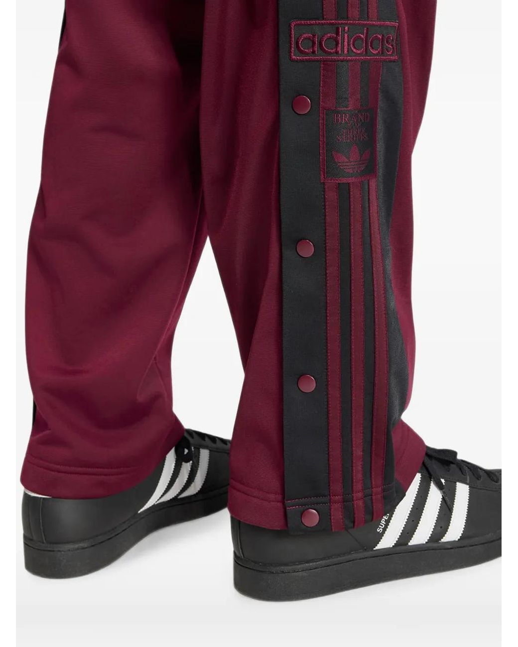 Adidas Red Adibreak Classic Track Pants for men