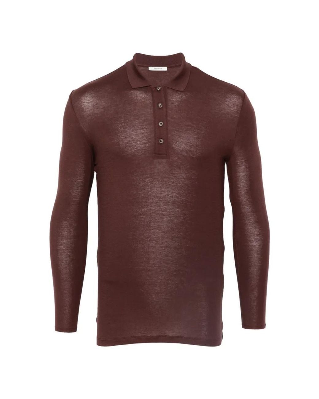 Entire studios Purple Long-Sleeve Polo Shirt