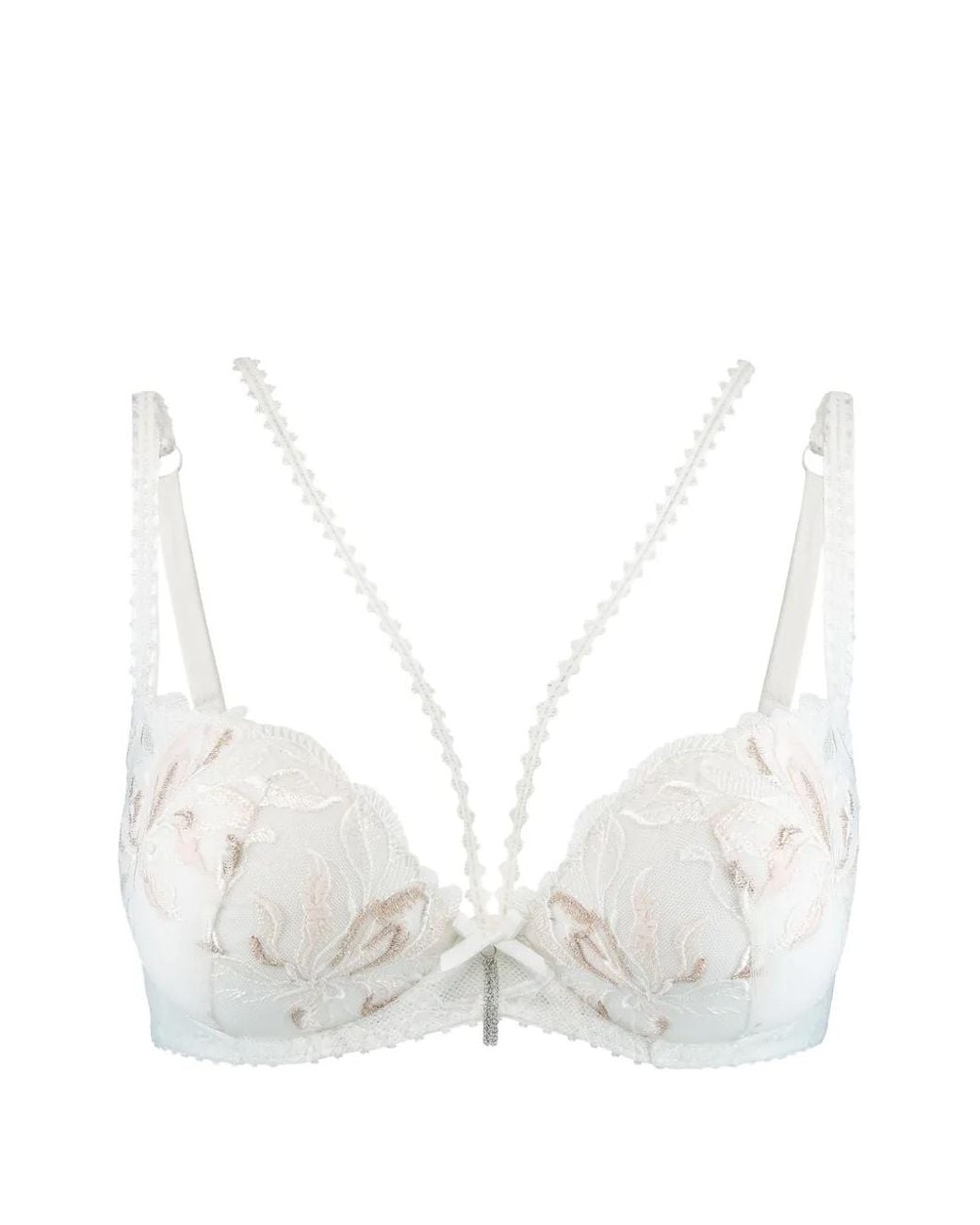 Aubade White Encre De Chine Push-Up Bra