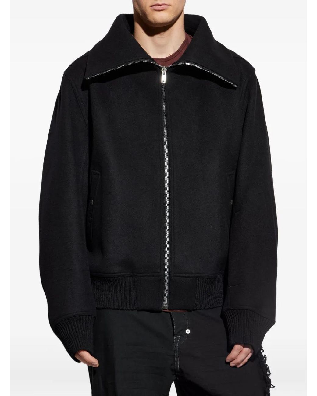 Rick Owens Black Light Jackets for men