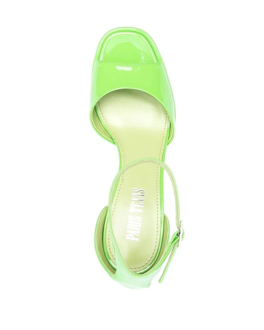 Paris Texas Green Tatiana Platform Sandal