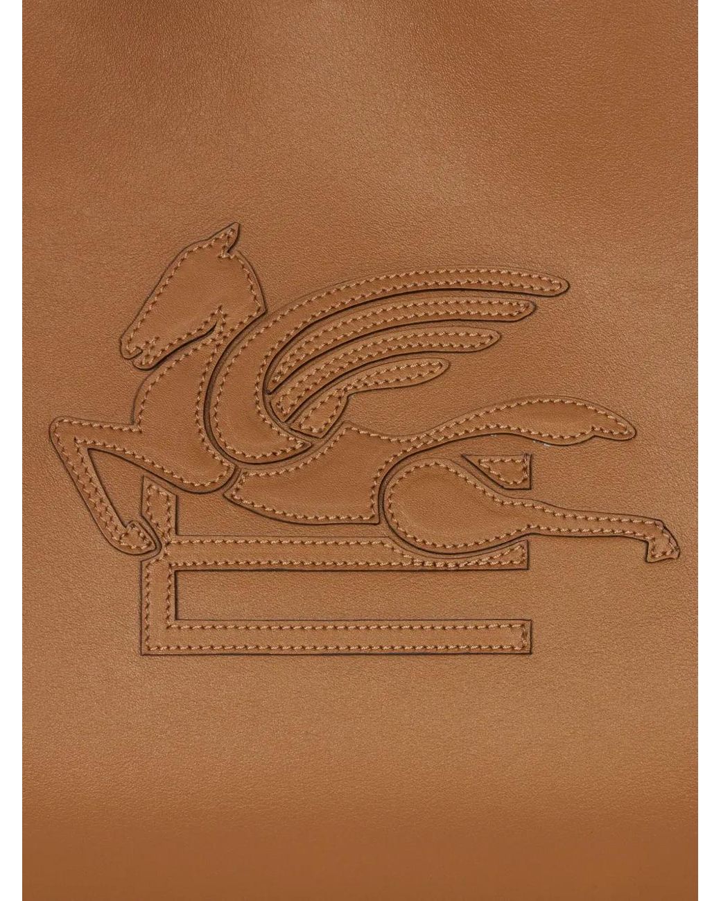 Etro Brown Medium Libra Tote Bag