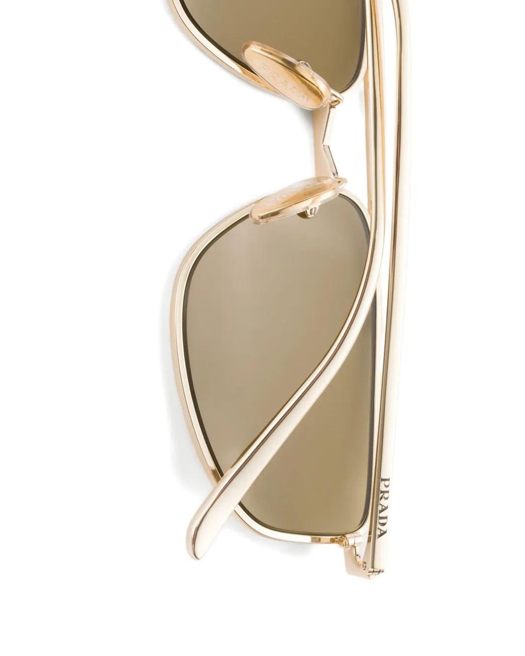 Prada Natural Pilot-Frame Sunglasses