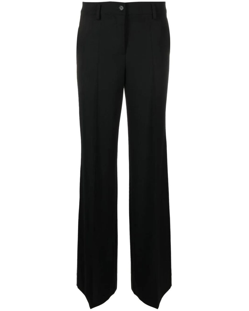 P.A.R.O.S.H. Black P.A.R.O..H. Wool Trousers