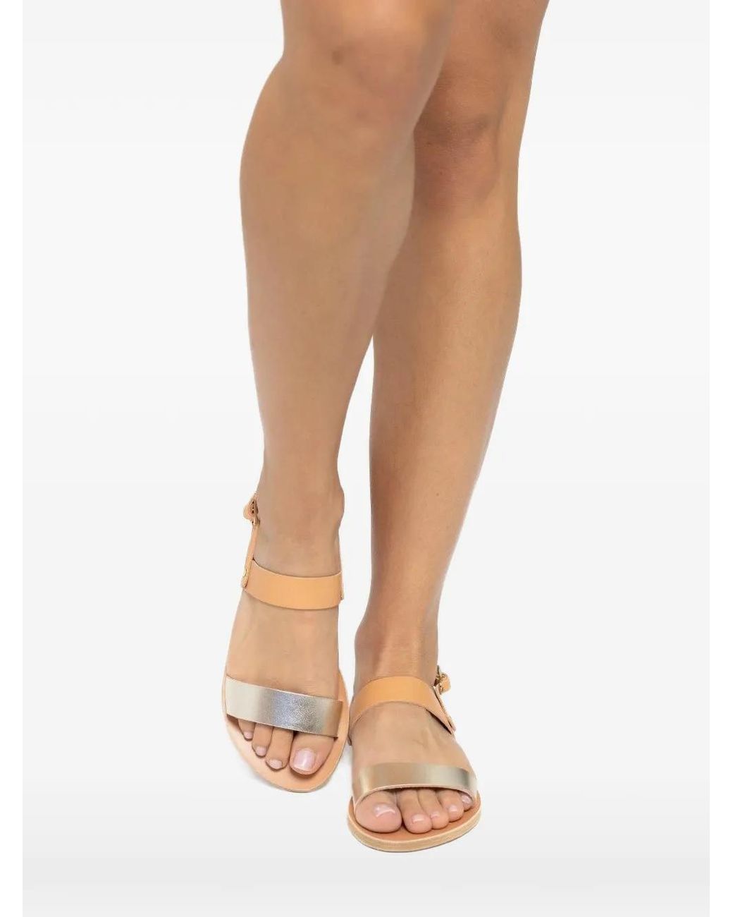 Ancient Greek Sandals Multicolor Sandalo Piatto 'clio'