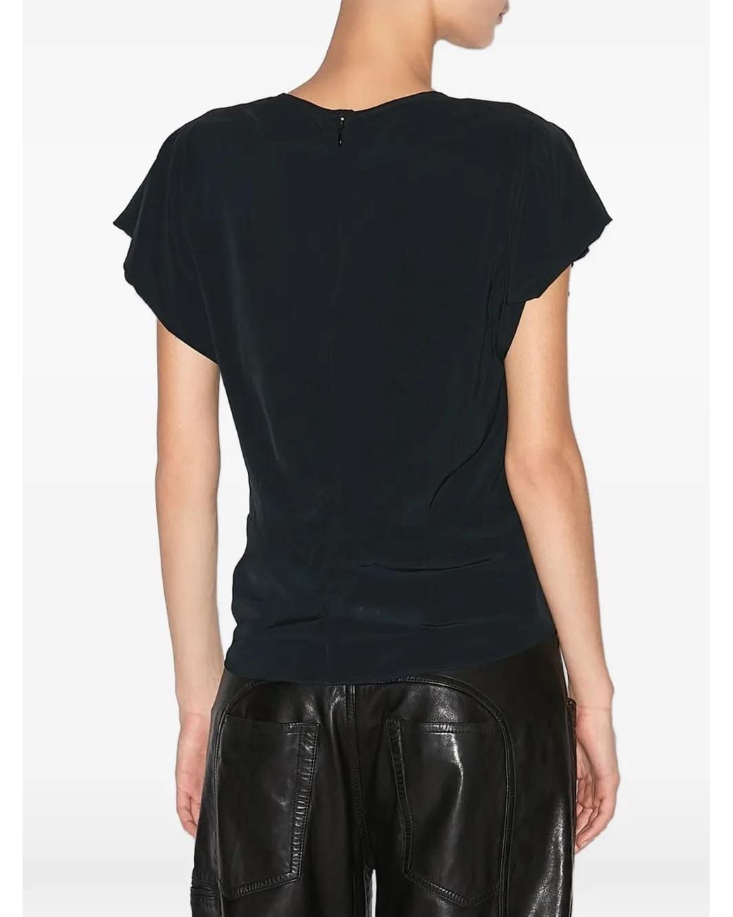 Isabel Marant Black Tullya Top