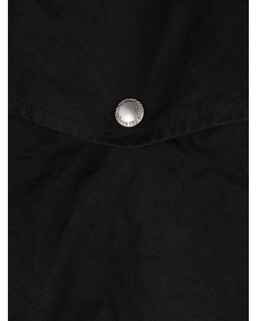 Giacca Con Zip di Comme des Garçons in Black da Uomo