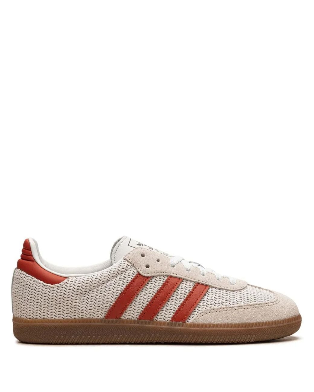 Adidas Pink Samba Og Lace-Up Sneakers for men