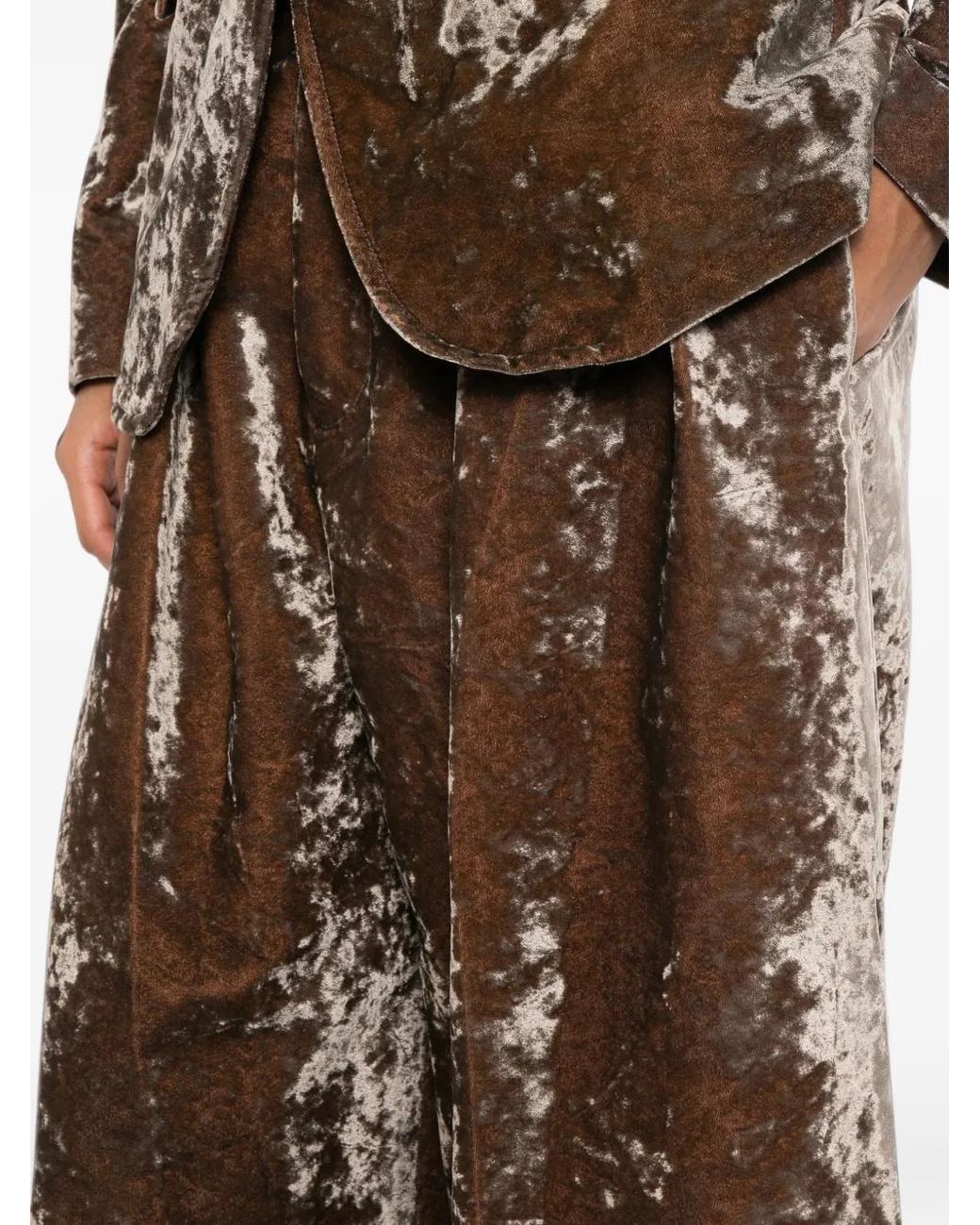 Uma Wang Brown Poetic Pants