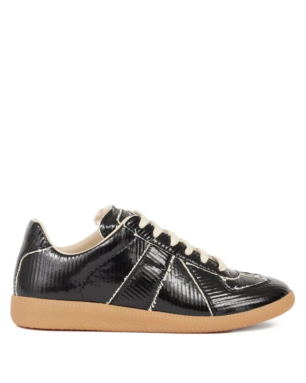 Maison Margiela Black Replica Sneakers