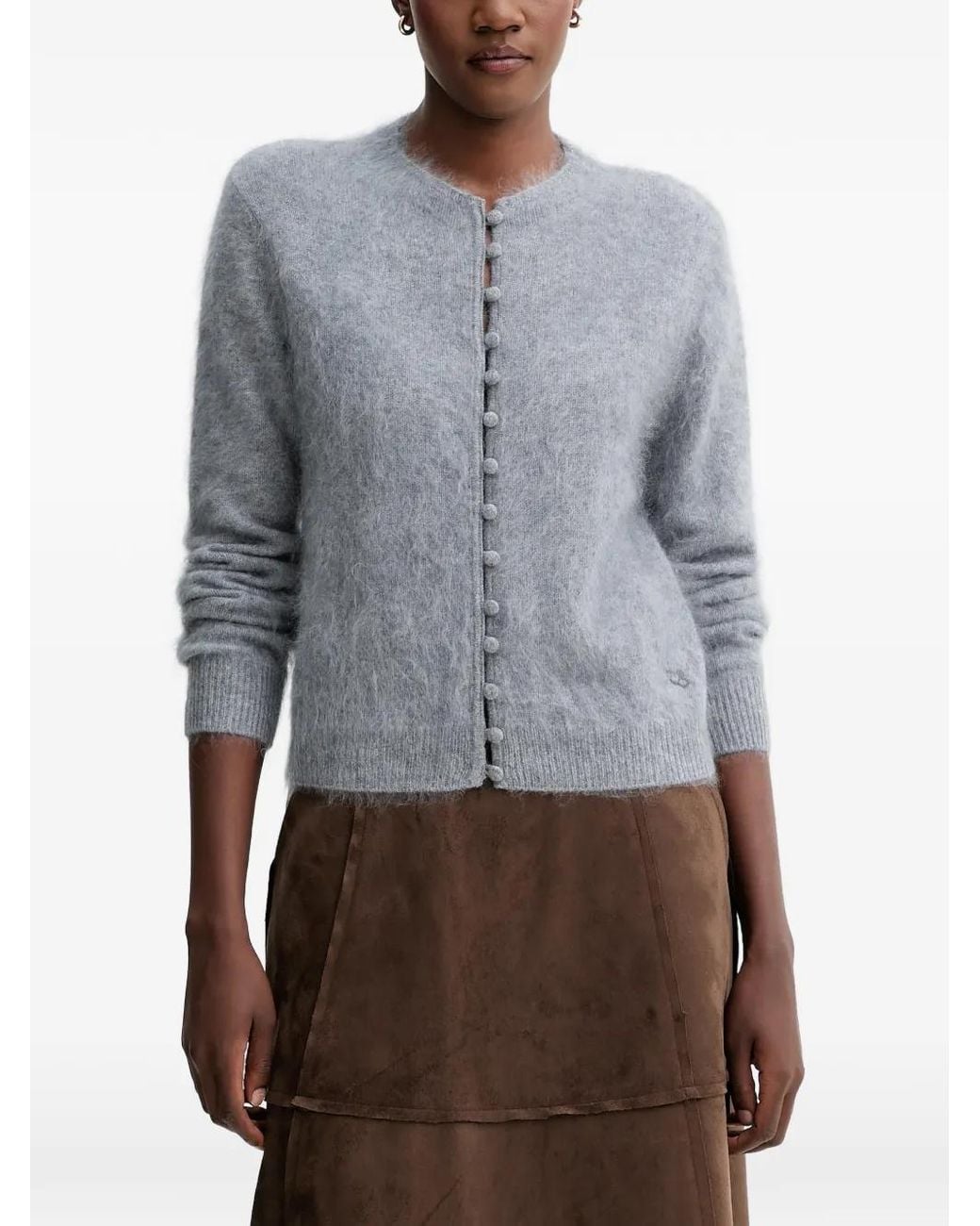 Rag & Bone Gray Jada Buttoned Cardigan