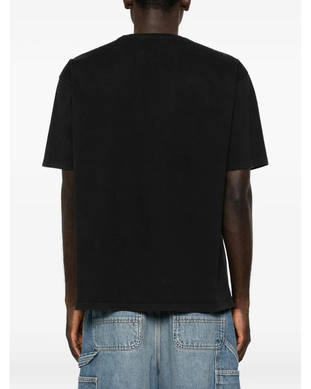 Rhude Black T-Shirts & Vests for men