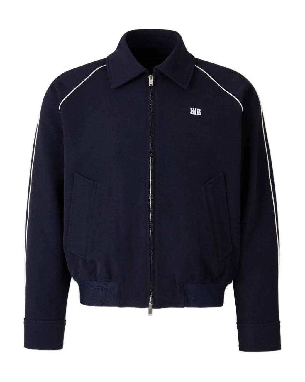 Wales Bonner Blue Collared Jacket for men