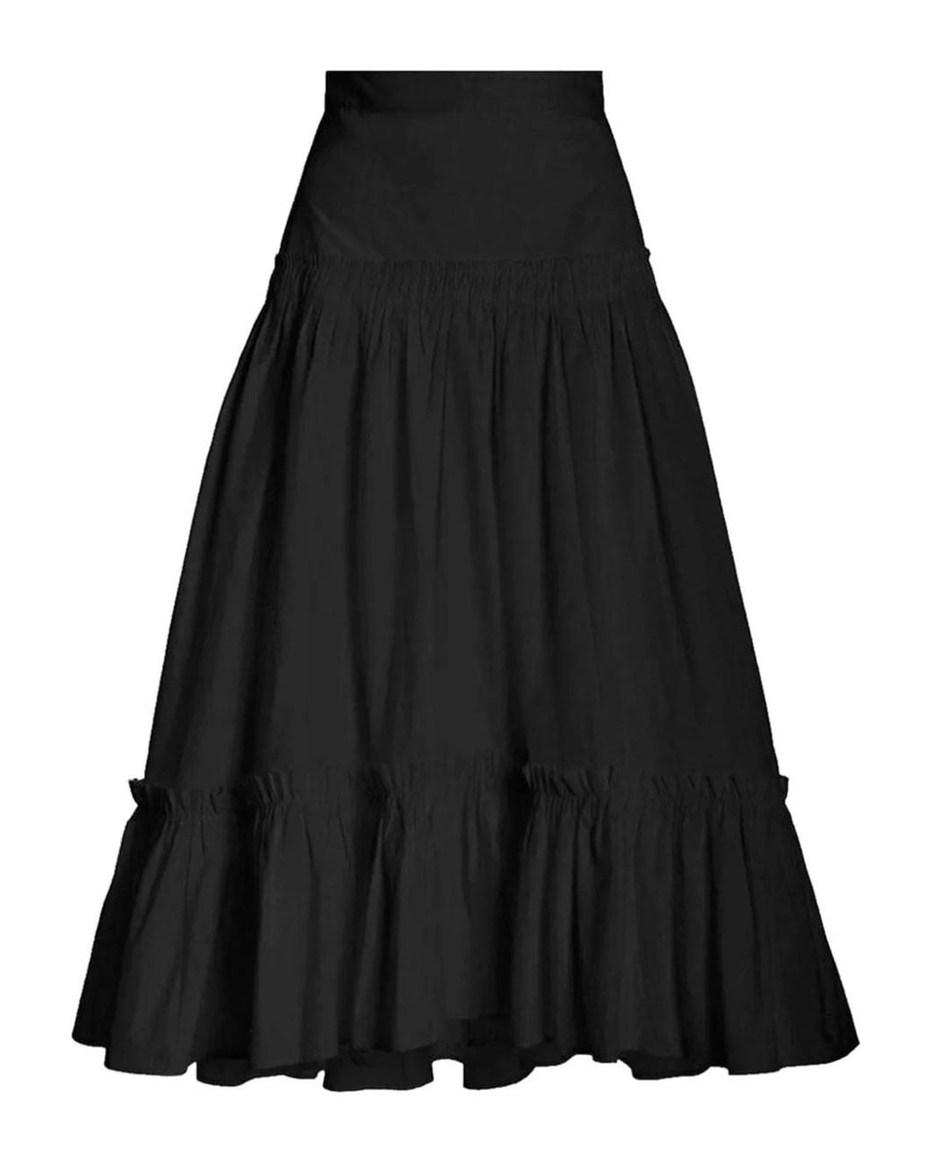 Cara Cara Black Tisbury Midi Skirt