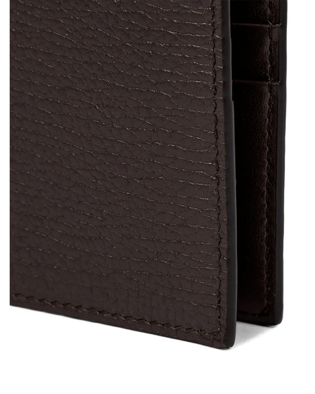 Smythson Black 6 Card Slots Wallet