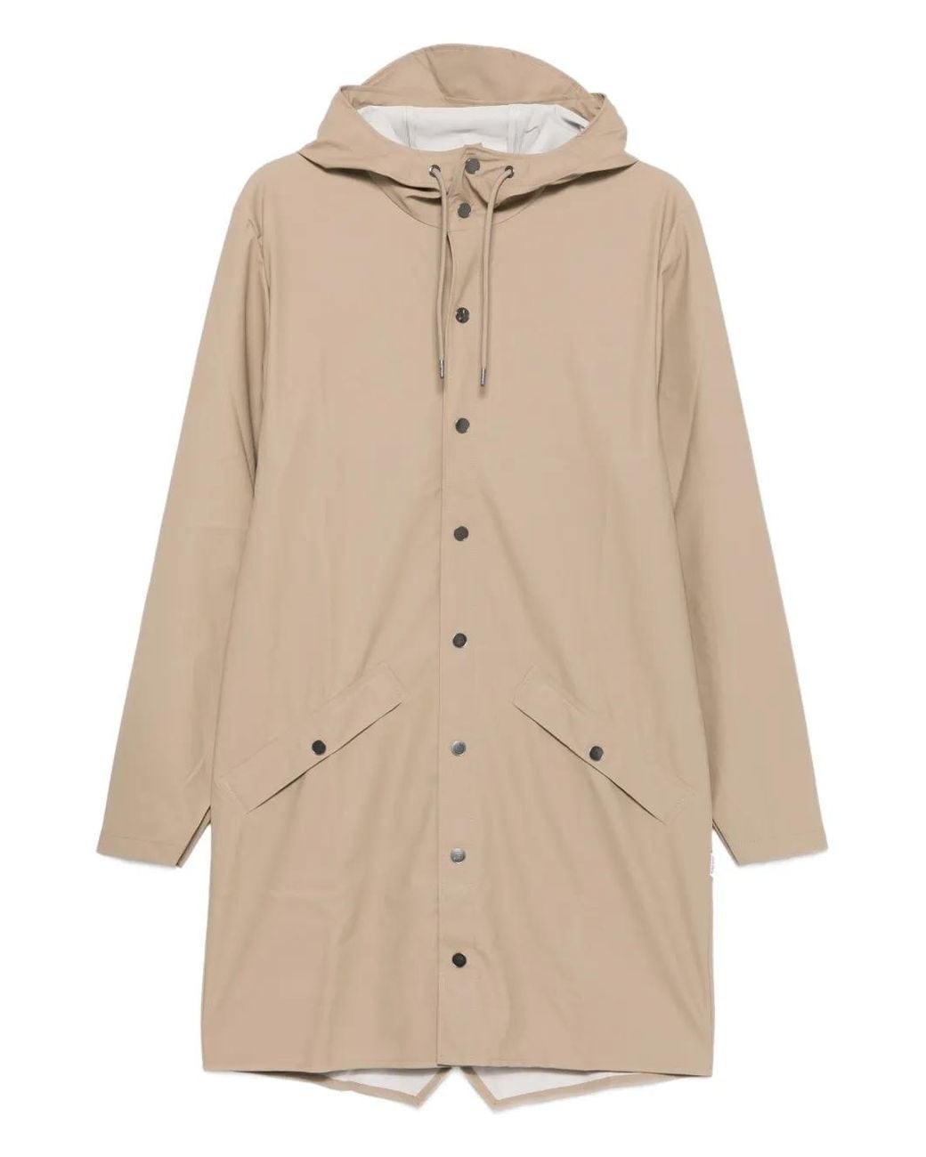 Rains Natural Hooded Parka