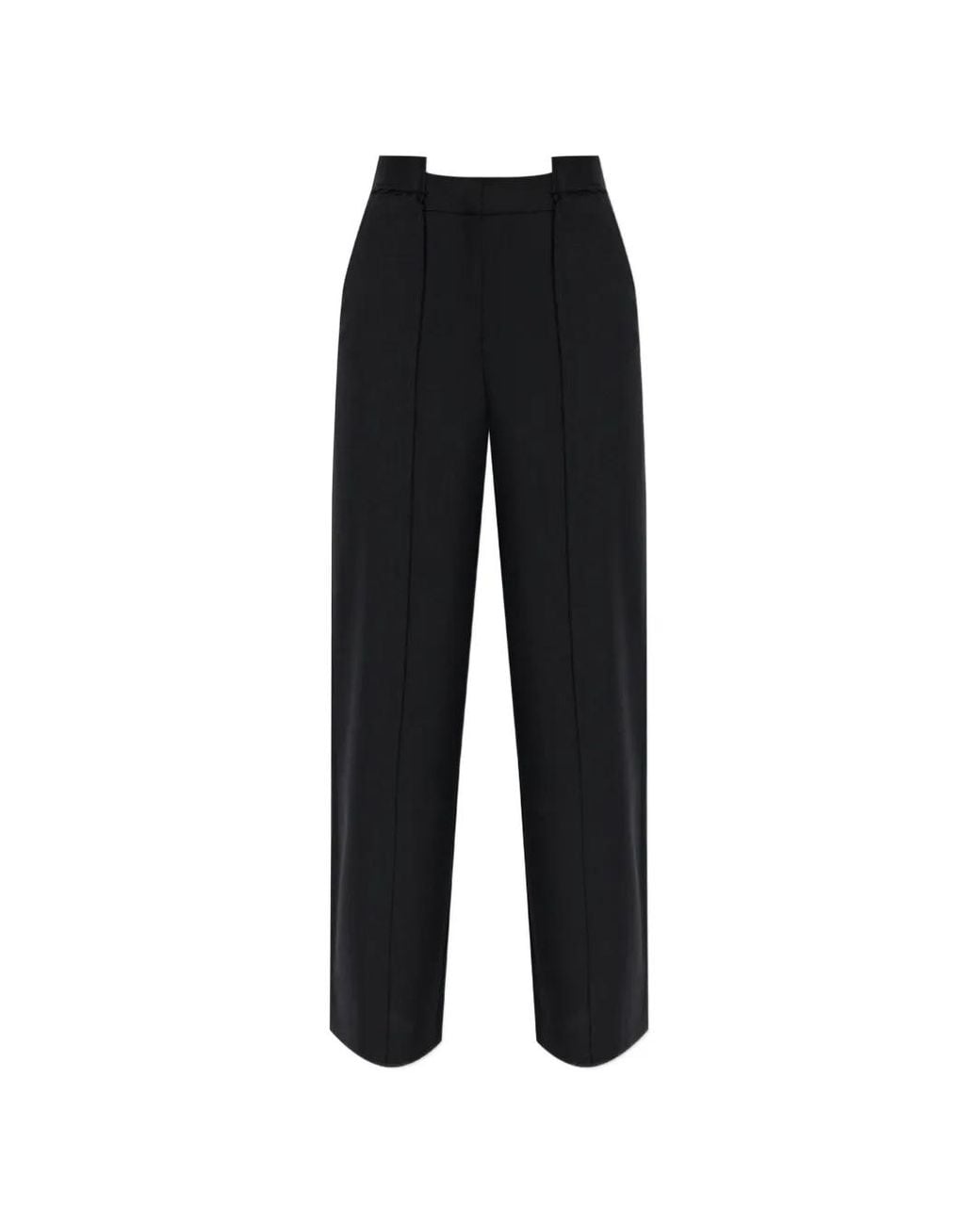 Officine Generale Black Azora Panelled Trousers