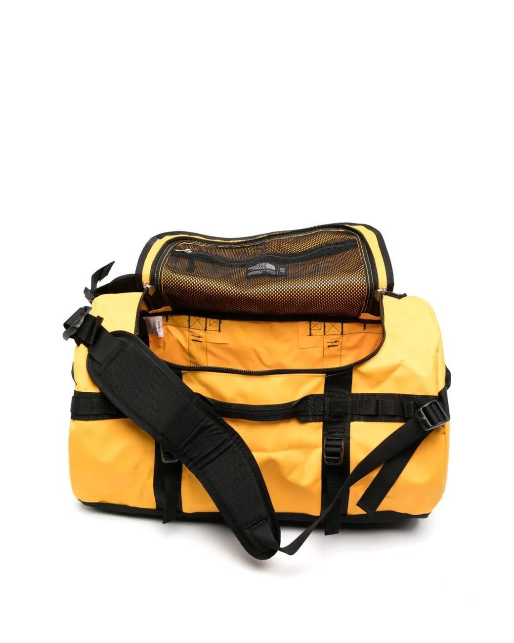 The North Face Black Base Camp Buckled-Strap Backpack for men