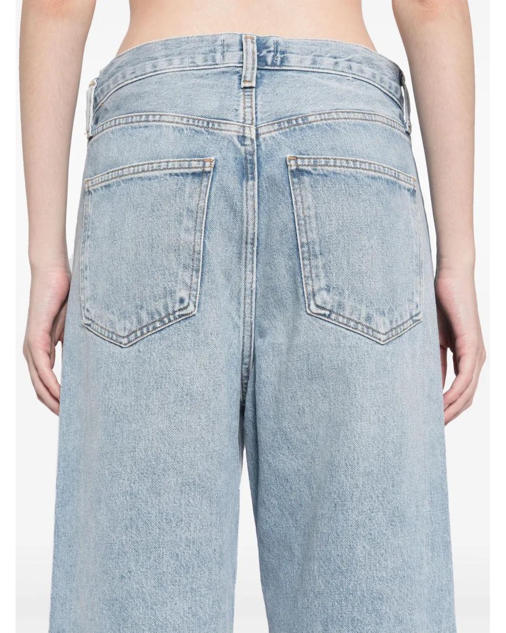 Agolde Blue Low Curve Jeans