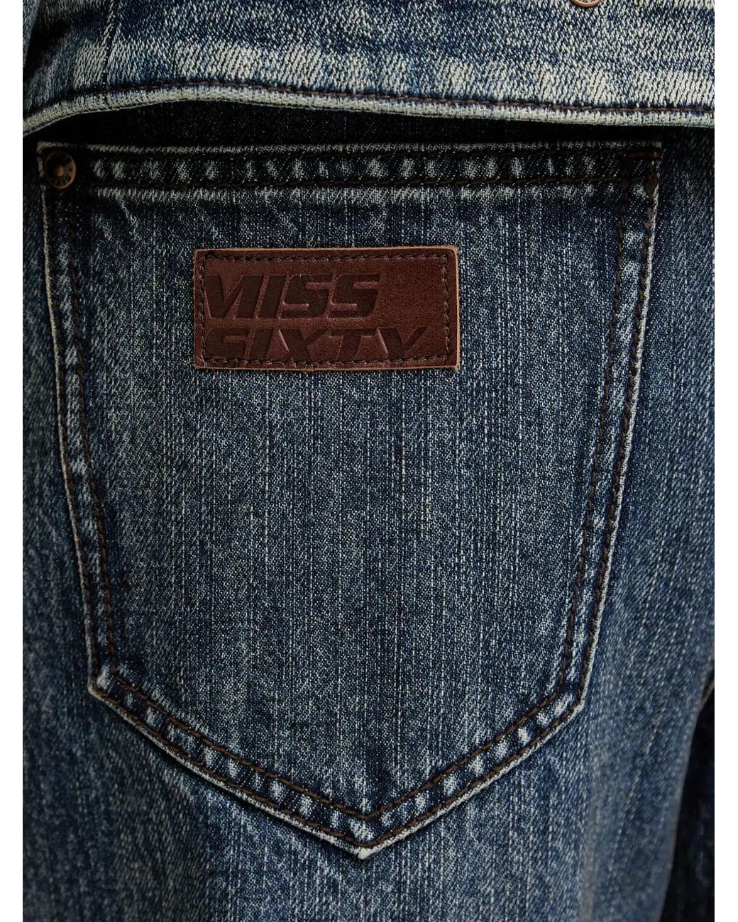 Miss Sixty Blue Rear-Pocket Jeans